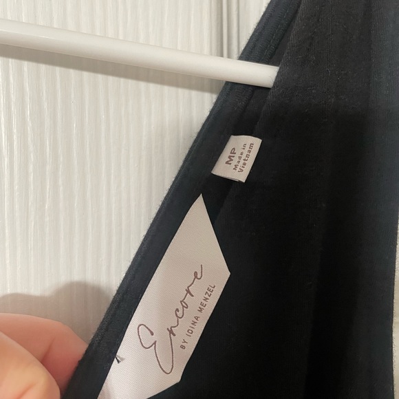 Encore by Idina Menzel Petite V-Neck Jumpsuit-M - Picture 6 of 7